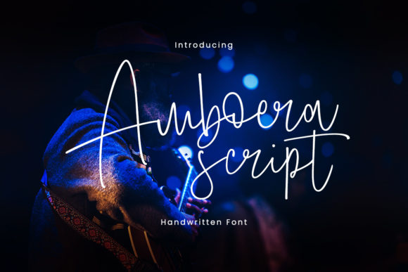 Amboera Script: The Elegant Font Your Craft Projects Need