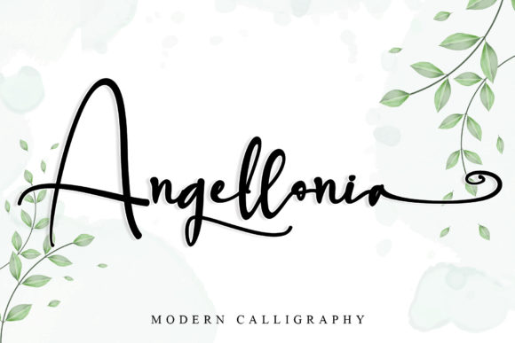 Angellonia: A Handwritten Font That Adds Warmth to Campaign Design