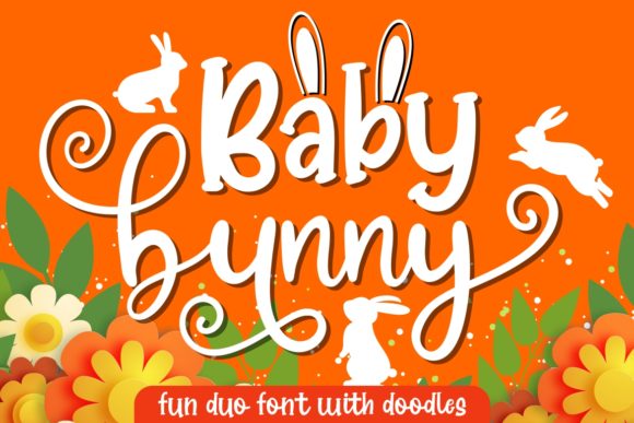 Baby Bunny Font Brings Playful Charm to Branding Projects