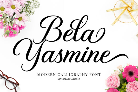 Bela Yasmine Font: A Handwritten Script for Editorial Warmth
