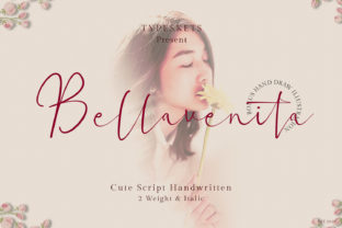 Bellavenita: A Handwritten Script Font for Your Handmade Shop