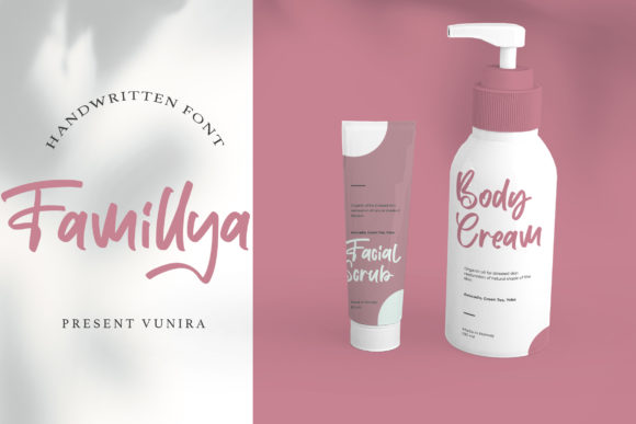 Famillya: A Handwritten Font That Feels Like a Warm Welcome