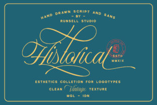 Historical Duo: A Font That Brings Warmth to Handmade Products