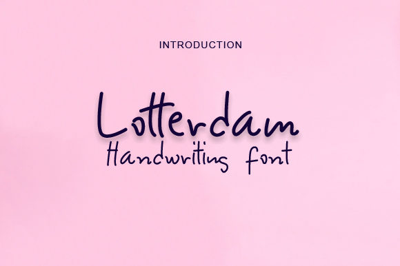Lotterdam: A Display Font for Editorial Storytelling