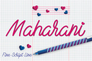 Maharani Font Review: A Script Typeface Built for Campaign Detail