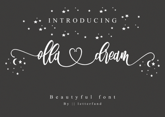 Olla Dream: A Handwritten Font That Makes Small Brands Look Polished