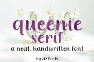 Queenie Serif: The Handwritten Serif Your Small Business Needs