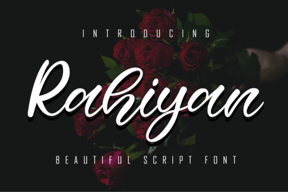 Rahiyan: A Handwritten Font for Editorial Design and Branding