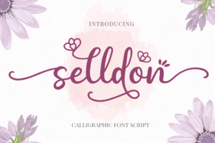 Selldon: A Handwritten Font for Friendly Branding Projects