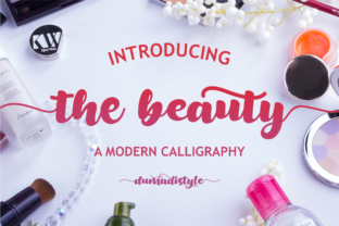 The Beauty Font: A Friendly Handwritten Typeface for Small Business Branding