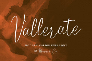 Vallerate: A Handwritten Font with Genuine Charm